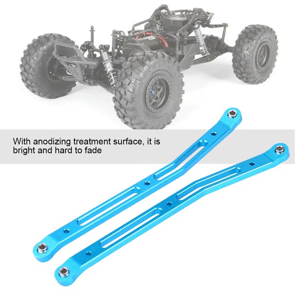 Aluminiumslegering Bageste Øvre Chassisforbindelse til Axial Rock Racer 90026 RC Bil (Blå)