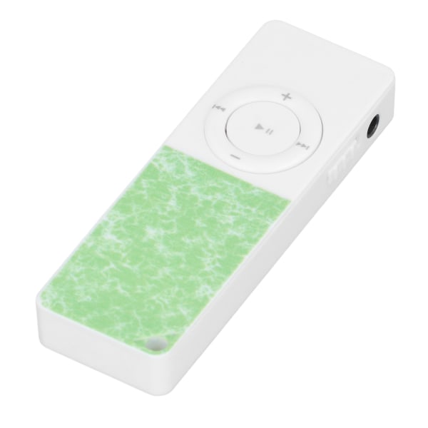 MP3-spelare Slim klassisk multifunktions HiFi förlustfritt ljud Musikspelare stöder upp till 64 GB grönt