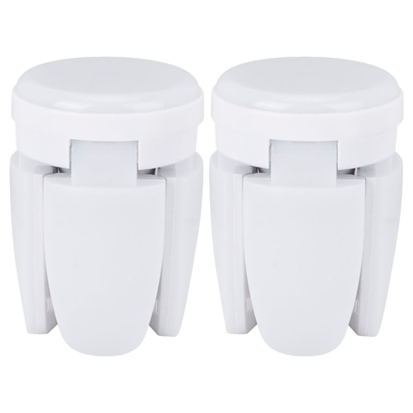 2 stk. LED-garageloftslampe 38W Deformerbar Justerbar Foldbar Minebelysning 85‑265V
