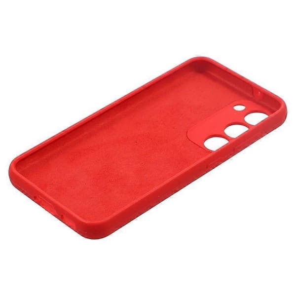 Til Samsung Galaxy S23 Cover Silikone Stødsikkert Telefoncover Red