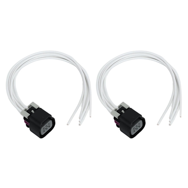 2 st 6-tråds spjällhusaktuator Pigtail-kontakt Flexibel Slagtålig Passar För LS2 LS3 LS7 Motor