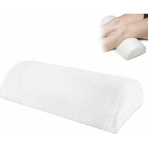 Memory Foam Half Moon Pudepude - Hvid