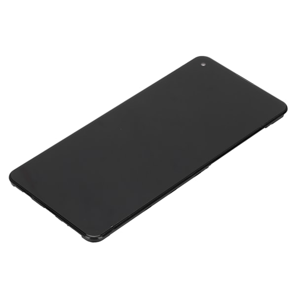 Skärmersättning LCD-skärm Touch Digitizer Assembly för Samsung Galaxy A21S med ram