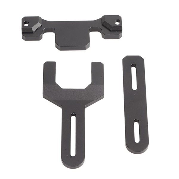 RC-kuoren tukiteline alumiiniseos CNC-koneistettu pidiketeline RC-auton korjaustarvikkeet YK 4082 mustalle