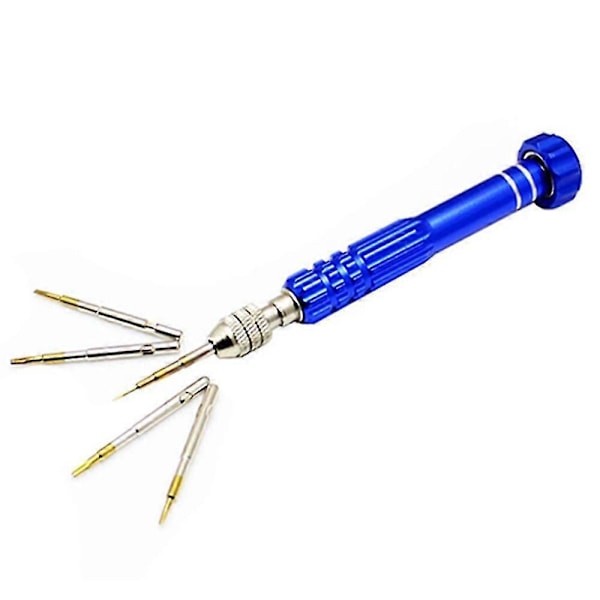 Fili 5 i 1 Skruvmejselset Kit Mobiltelefon Klocka Reparation Öppningsverktyg Skruvmejslar