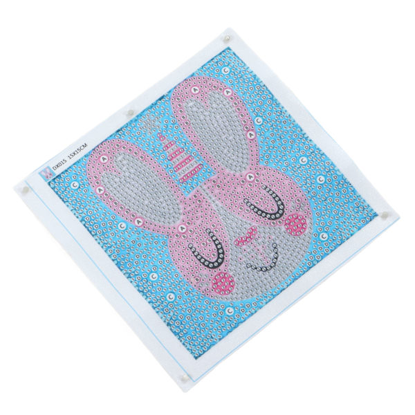 5D Diamantmålningar Cartoon Bunny Handcraft DIY Strassmålning för vardagsrum Sovrum Kontor