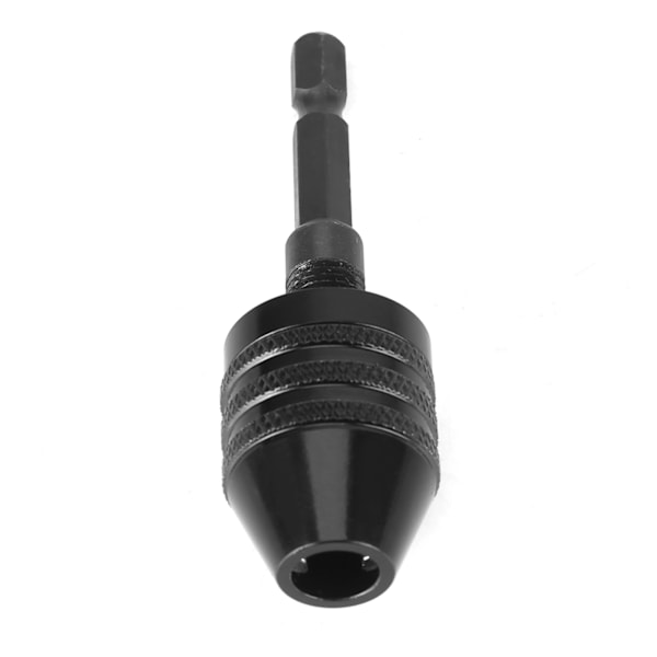 1/4 tum sexkantskaft nyckellös chuck spännhylsa Adapter Kapacitet 0,8-8 mm för elektrisk skruvmejsel borr
