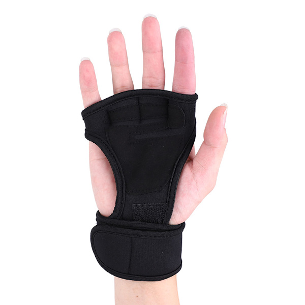 1 par dam- och herrträningshandskar för tyngdlyftning, handflateskydd, XL
