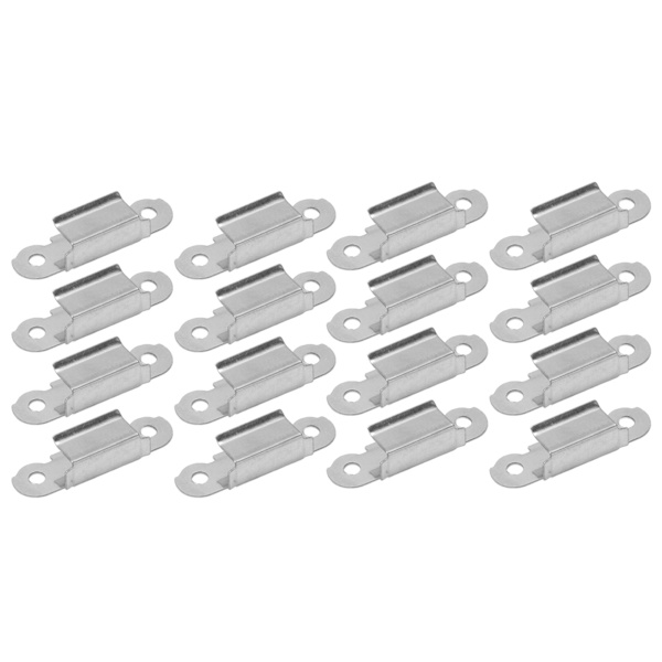 16 stk. 3D-printer Hot Bed Clips Glasplatform Fix Klemme Tilbehør til Creality Ender 3