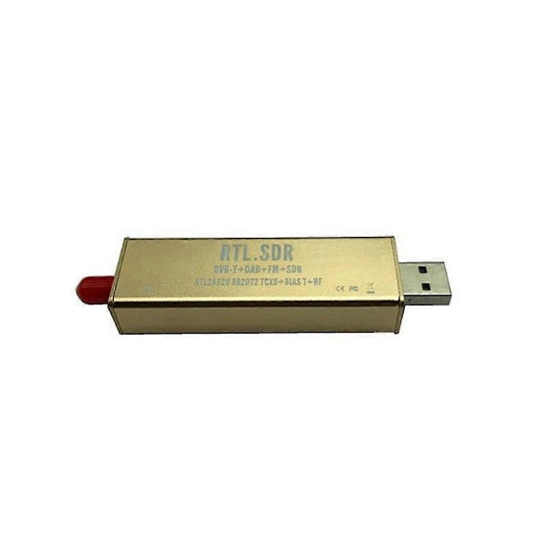 RTL SDR Mottaker V3 Pro med Brikkesett Rtl2832 Rtl2832U R820T2 kompatibel med Ham Radio SDR RTL kompatibel med 500 Khz-2 GHz UHF VHF HF AM FM-B14