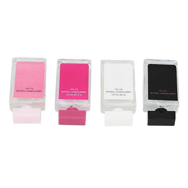 4 kpl 7,5 ml virkistävä set Pitkäkestoinen kevyt set treffitoimistoon