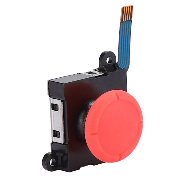 2 st vänster och höger analog 3D joystick rocker med lock för Switch konsol tillbehör röd