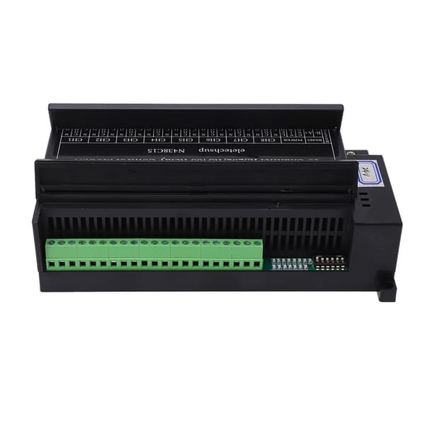 Relæstyringsmodul 15 Kanal RS485 RS232 PLC DO PC UART Seriel Switch Board DC24V