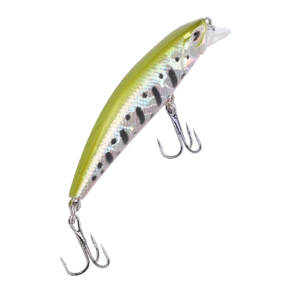 Fiskeriagn 3D Levende Øjne 6.8cm ABS Plast Holdbar Naturlig Robust Minnow Agn til Havvand FerskvandFarve 8