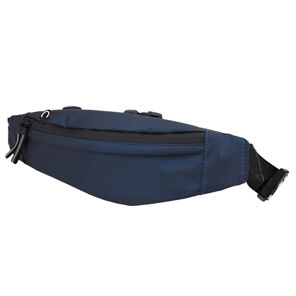 Löparbälte Midjeväska Unisex Vattentät löparväska Sport Fanny Pack 10 tum Blå