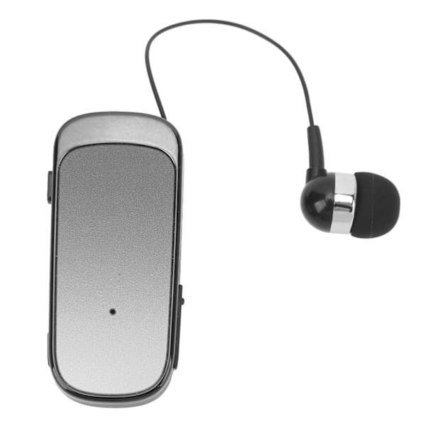 Retractable langattomat kuulokkeet Bluetooth 5.2 -kuulokkeet, korvaklipsi, mukava kuuloke ulkoiluun, urheiluun, ajamiseen, gradientti, musta