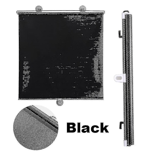Universal Rullegardin Sugekopp Solskjerming Blackout Gardin Spikerfri-A