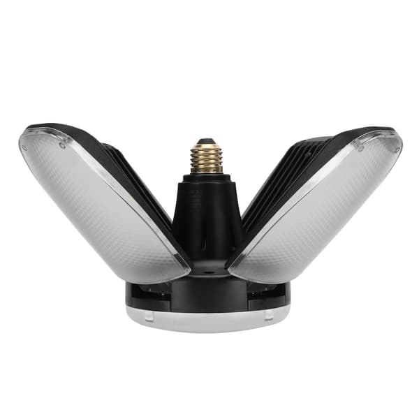 4-bladet garagebelysning LED deformerbar lampe 150W E27 lagerlys til kælder 85-265V