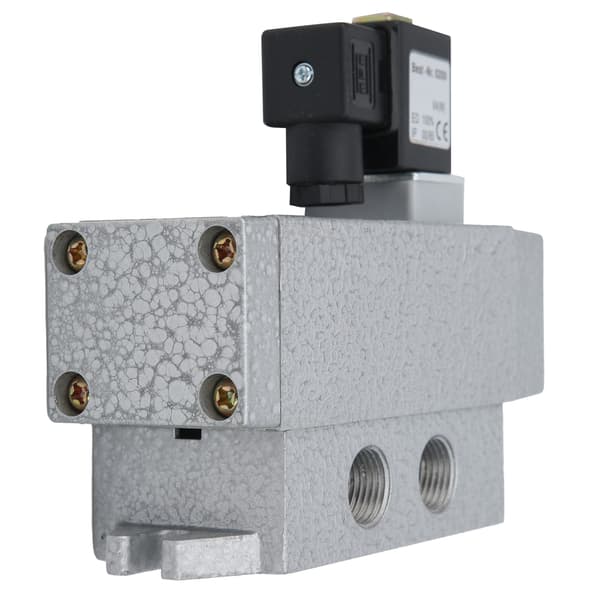 Elektrisk magnetventil G1/2in 2-position 4-vejs enkeltstyret retningsventil Q24DH‑15DC24V