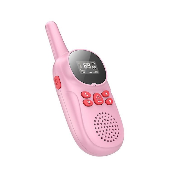 Laddningsbara Walkie Talkies med Lång Räckvidd för Barn 3-pack Bärbara 2-vägsradio med USB-laddare Perfekt för Camping och Utomhusspel