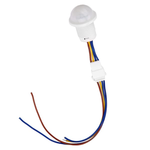 Mr HW06A LED Automatisk Infraröd Rörelsesensor Kontrollbrytare 1-40W 35*25mm