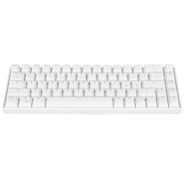 Mekaninen näppäimistö 68 näppäintä 3 tilaa Langaton 2.4G Type C Langallinen RGB Mekaninen näppäimistö Windowsille Androidille Ruskea kytkin