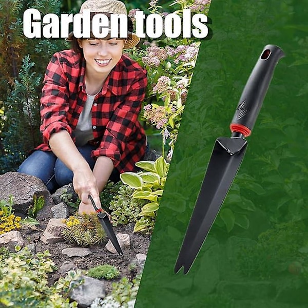 Hagespader, Rotspade, Plantespade og Gravespade, Komfortabelt grep, Robust, Hagehåndverktøy for Luking, Løsning av Jord, Graving av Sukkulenter