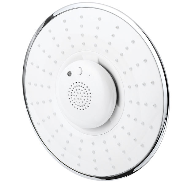 G1/2 Husholdningsmusikk Topp Dusjsprayhode for Bluetooth-funksjon Bad Tilbehør