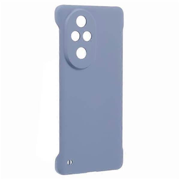 Kompatibel med Honor 200 5G Deksel Hard PC Bakside Rammeløst Telefondeksel Grey