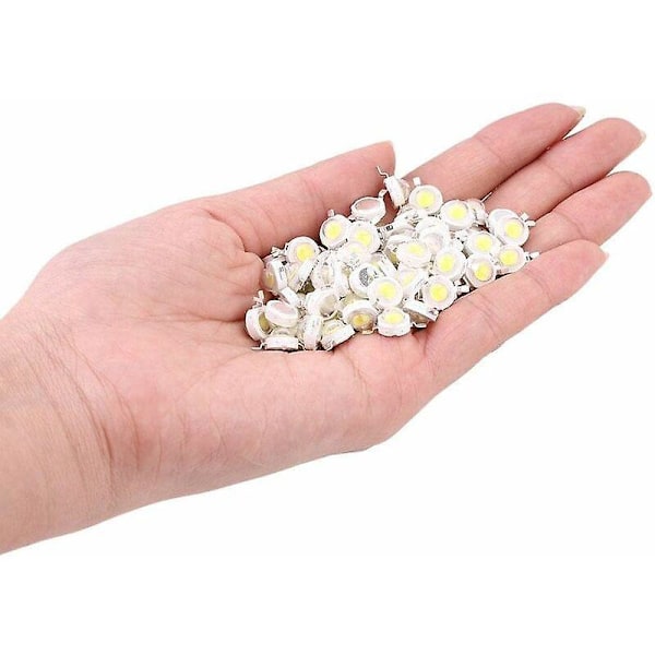 LED Kasvuvalo Valodiodisirut Täyden Spektrin Kasvien Kasvuvalo 1W LED-Helmi Kasvulampulle (Puhtaan Valkoinen 6000K)
