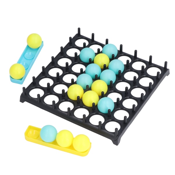 Studsande bollspel 2 färger 9 kort 16 bollar Förälder Barn Interaktivt bordsbollspel