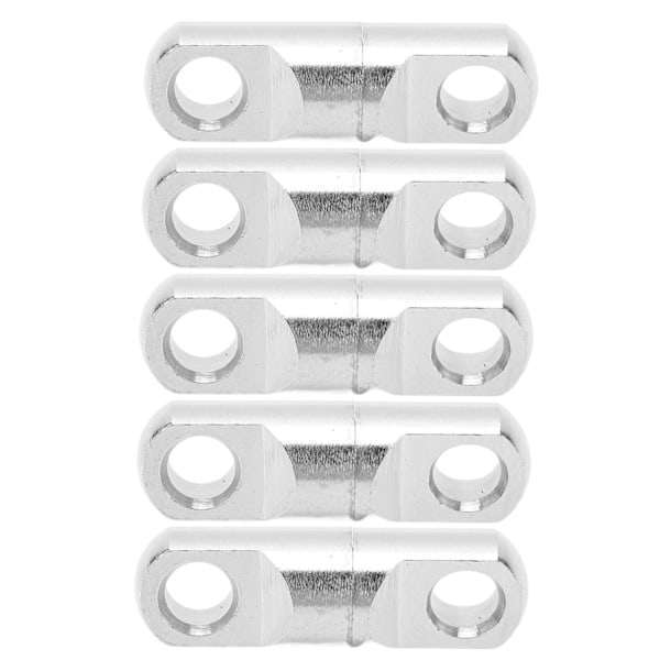 5 stk/sett Rustfritt Stål Kolonne Type 360° Roterende Lager Svivler Fiske Svivler Krokhenger 9#