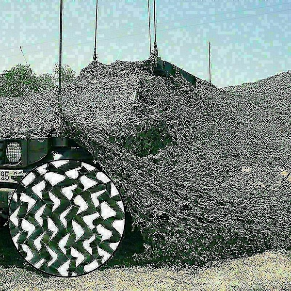 4m*6m Camo Net Jagt/skydning Camouflage Skjul Army Camping Skov Net -z zd.21 30m x 1.5m Mørkegrøn
