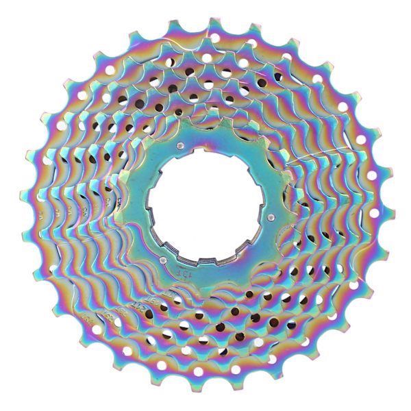 Sykkelkassett Svinghjul Sammenleggbar 11 Hastighet 11T‑28T Fargerikt Svinghjul for Terrengsykkel