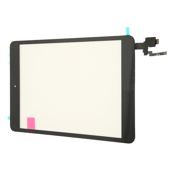 Tablet Digitizer Touch Screen Härdat glas Tablet Digitizer Touch Screen Ersättning med hemknapp för Mini 3 Black