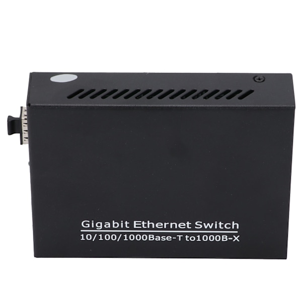 2 porte Gigabit Ethernet-switch TBC‑MC3712E‑SFP Plug Play Stabil Robust Computer Networking Switches 100‑240VEU Plug