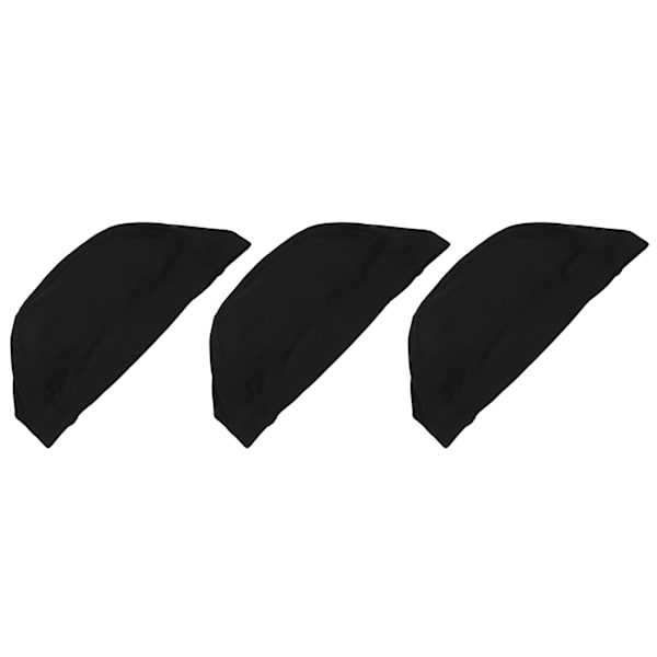 3 stk Dome Parykkhette Pustende Myk Stretchable Nylon Fast Feste Parykk Laging Cap for Cosplay