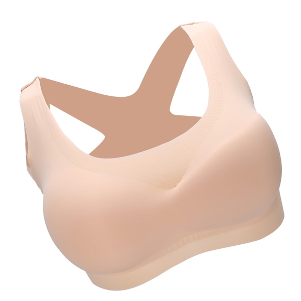 Naisten alusvaatteet Push Up rinnat pitävät selkä asennon korjaus edessä solki BraXXL ihon väri