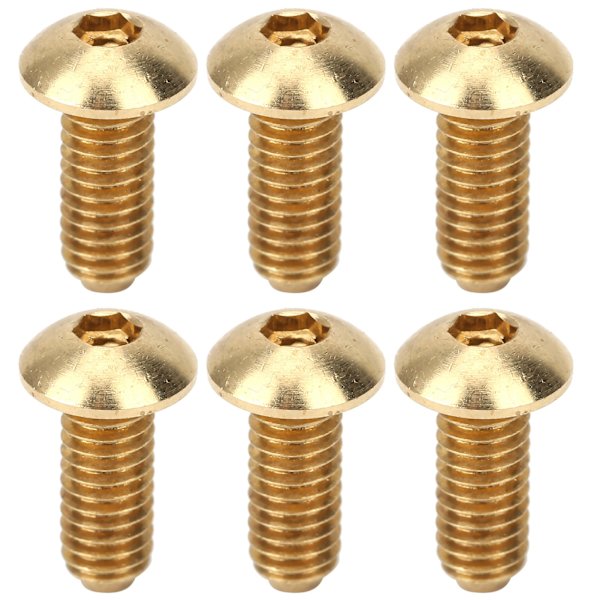 50 kpl kuusiokantaruuvit puolipyöreä pää Puhdas kupari Laitteistotarvikkeet Kiinnikkeet M4 x 10 mm