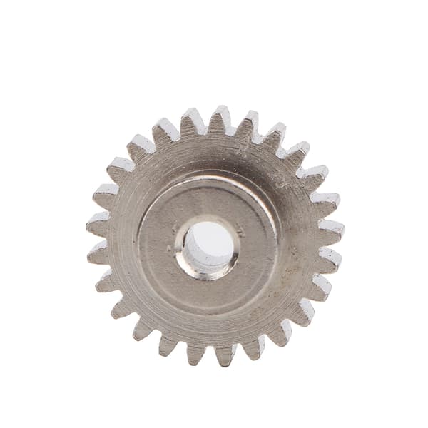 Metall Motor Gear 0.6M 25T Tilbehør Erstatning Passer for 1/10 Elektrisk RC Bil