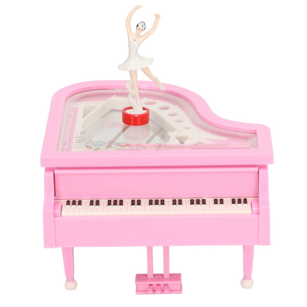 Pink Piano Music Box Lille Ballerina Pige Dans Emulational Pianoforte Music Box Fødselsdagsgave til Pige