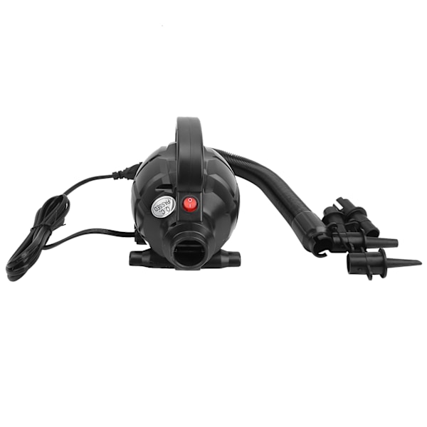 600W Elektrisk Luftpumpe Oppustelig Båd Flåde Madras Bærbar Oppustelig Pumpe EU Stik 220‑240V