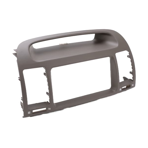 2Din bilstereo radio fascia CD instrumentbräda panelram ABS-ersättning för CAMRY 2000-2003