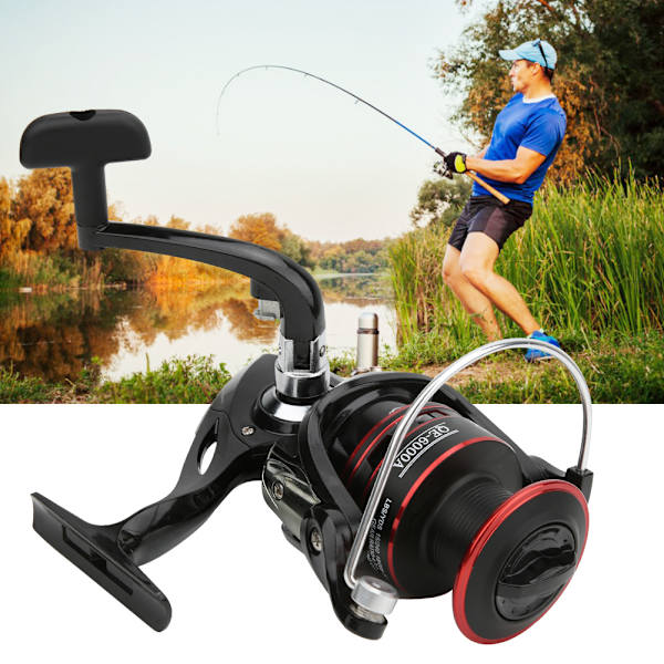 Metal Heavy Duty støping Spinning Fiskesnelle Spole Foldearm Venstre Høyre Fisketilbehør6000