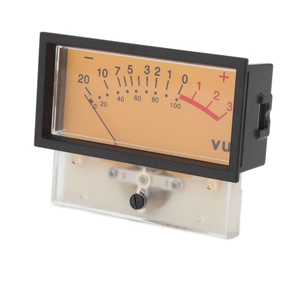 12V Højpræcision VU-meter Header DB Audio Level Header Effektforstærker Level Meter med Baggrundsbelysning 500UA 650Ω