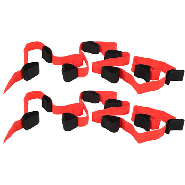 Roliga utomhussporter 8-benta raceband Giant Footstep Nylon Webbing Spårvagnsspelaktivitet