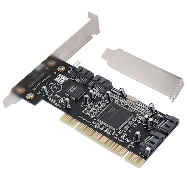 PCI 16X til 4-port SATA Riser-kort 5Gbps Sil3114 Master SATA PCI 4-port udvidelseskort