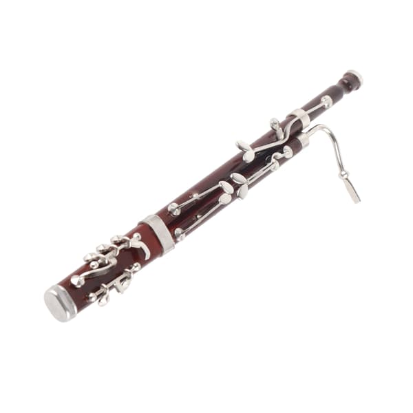 Fagotpynt Miniature Dekoration Mini Musikinstrument Model Gave Håndværk 17cm