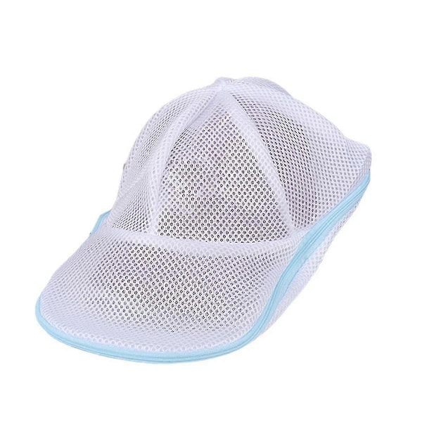 Enkel Hattvask Beskytter Baseballcaps Rengjøring Vaskepose Hattpose Vaskemaskin Meshpose Ne