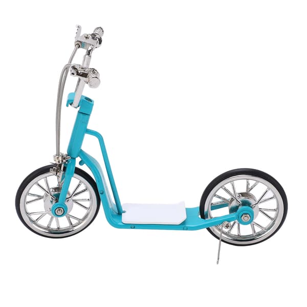Deck Scooter Leksak Livlig Simulering Design Vacker Utsökt Texturerad Legering Miniatyr Scooter Prydnadsmodell